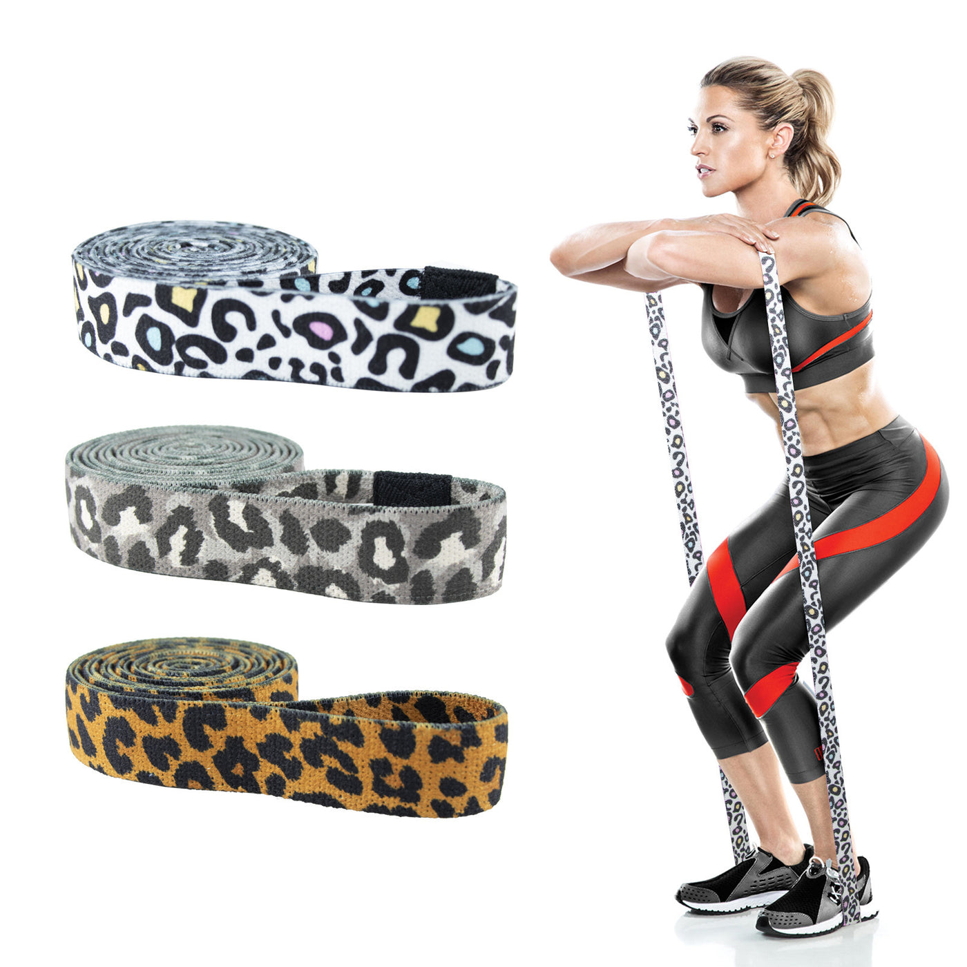 Fabric Fitness Elastic Tension Band